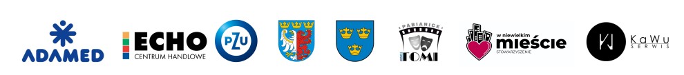 Stopka z logami sponsorów wydarzenia